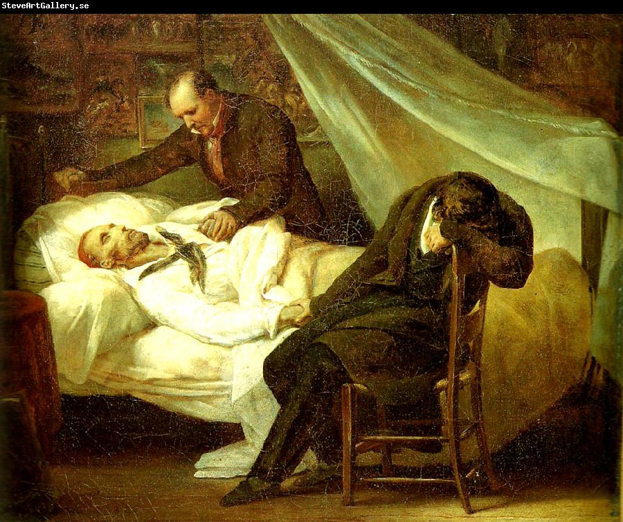 Ary Scheffer la mort de gericault